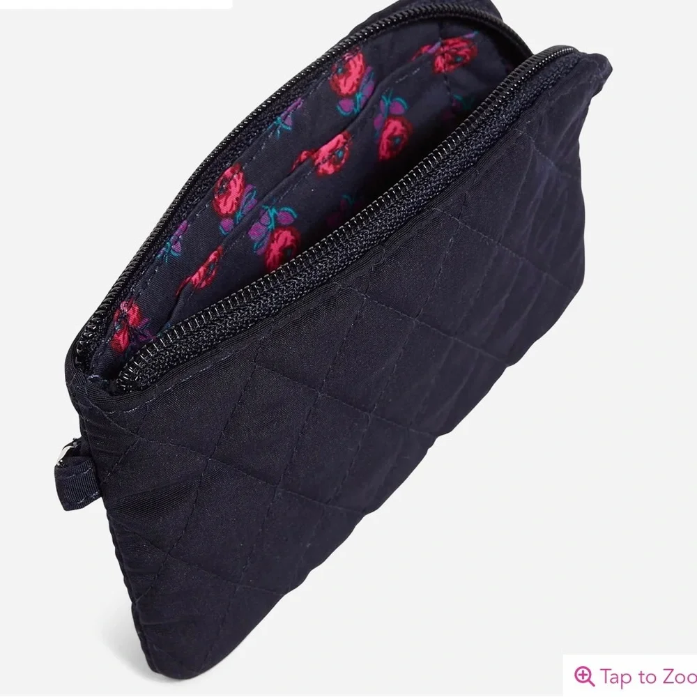 Vera Bradley Navy Zip ID Case - NWT - Picture 2 of 4